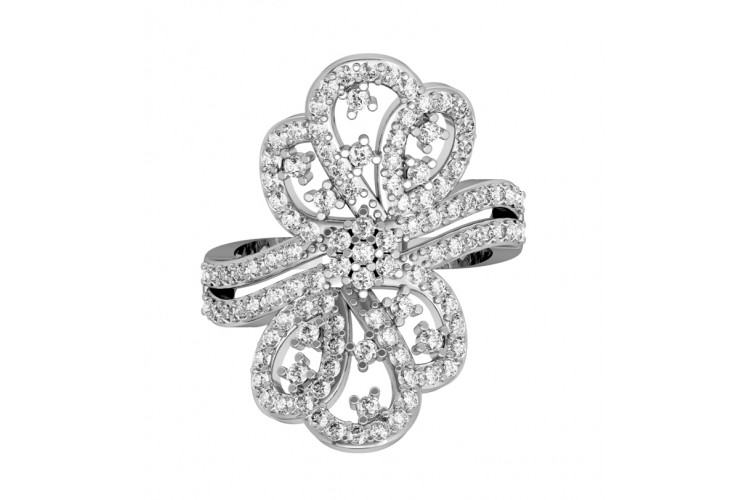 Designer Diamond Cocktail Ring